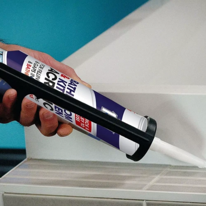 Bathroom & Kitchen Acrylic Sealant 280ml | Mould-Resistant Cartridge