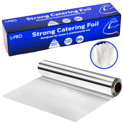 Heavy Duty Aluminium Foil Roll | Strong & Durable Catering Foil for Kitchen & Baking
