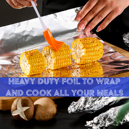 Heavy Duty Aluminium Foil Roll | Strong & Durable Catering Foil for Kitchen & Baking