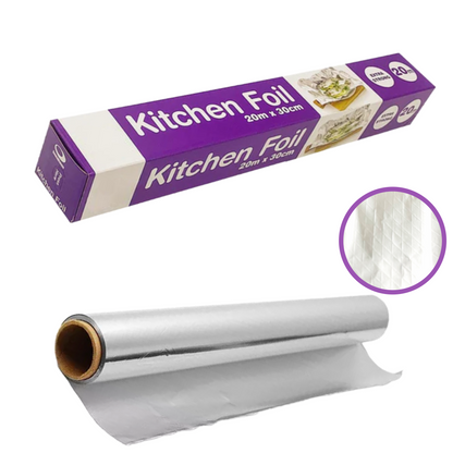 Heavy Duty Aluminium Foil Roll | Strong & Durable Catering Foil for Kitchen & Baking