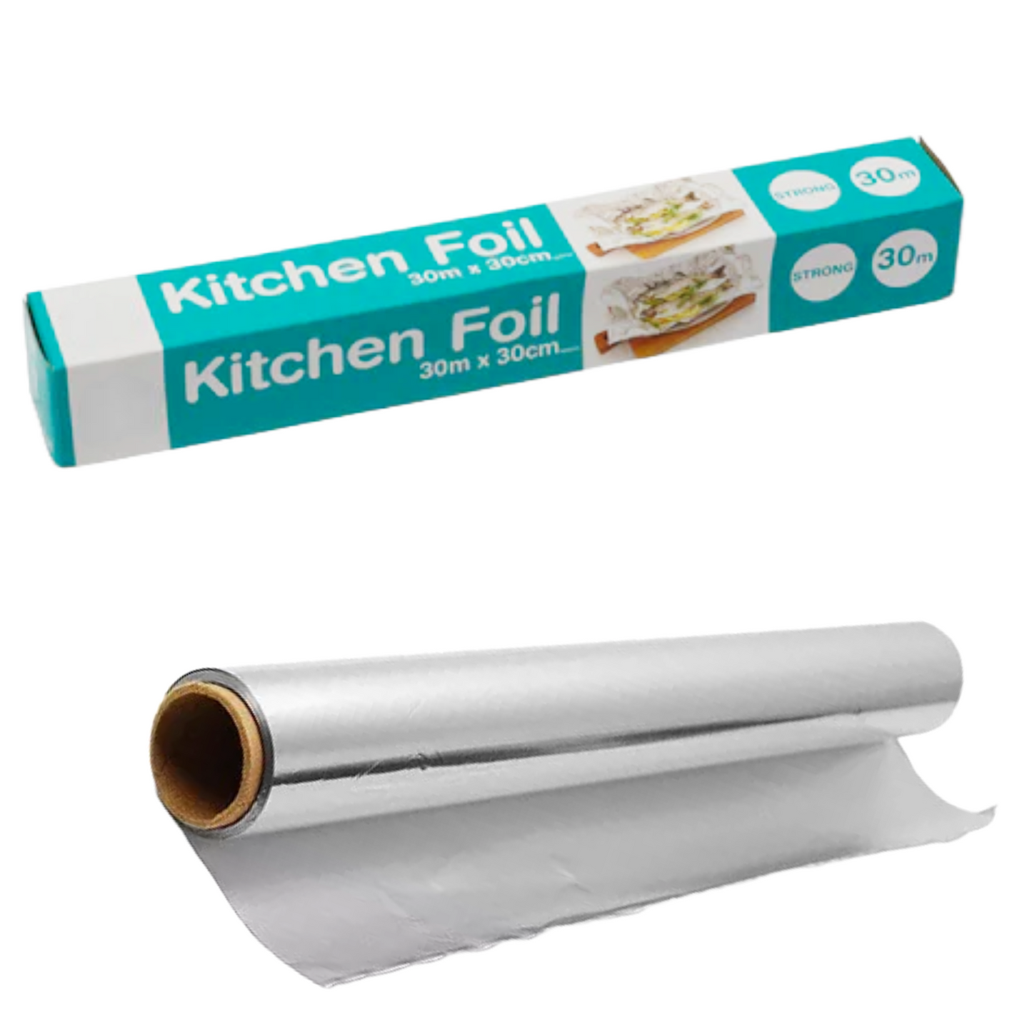 Heavy Duty Aluminium Foil Roll | Strong & Durable Catering Foil for Kitchen & Baking