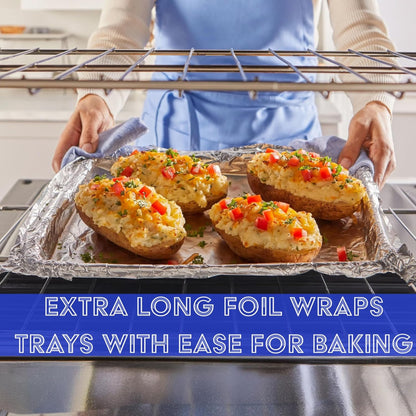 Catering Foil Roll 75m x 30cm | Aluminium Kitchen Foil