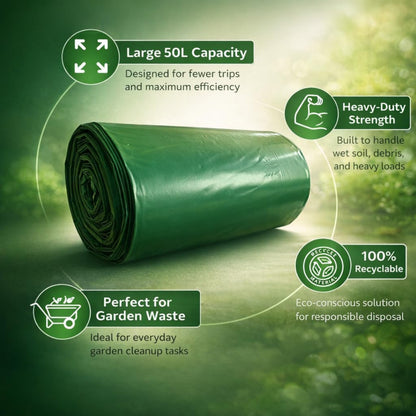 Garden Refuse Sacks | Heavy-Duty Garden Waste Bags