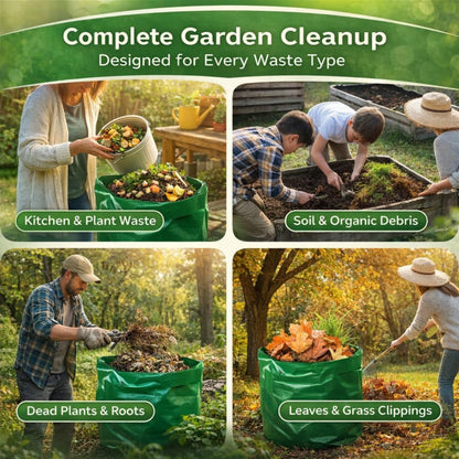 Garden Refuse Sacks | Heavy-Duty Garden Waste Bags