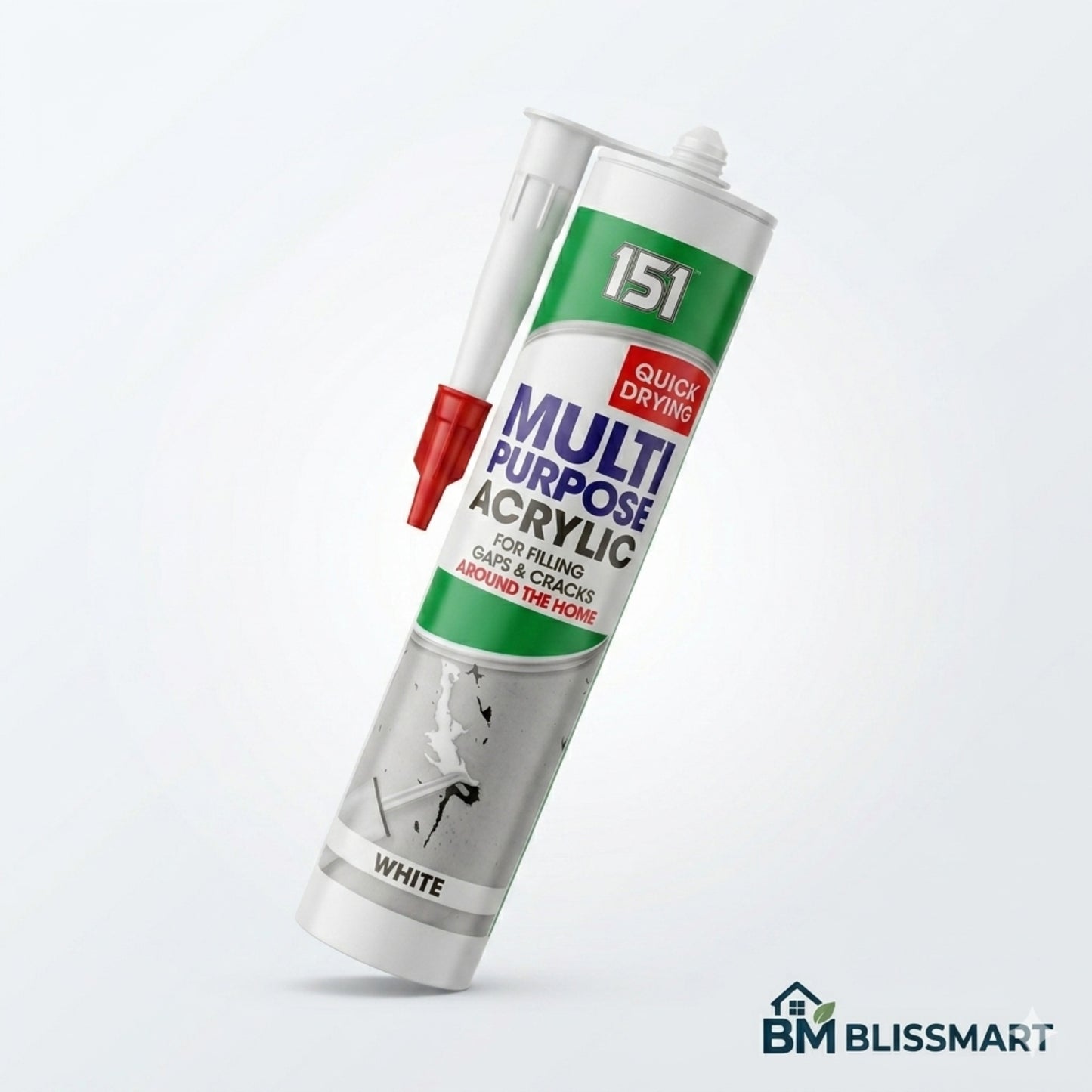 Multi-Purpose Acrylic Sealant 280ml | Paintable Gap Filler Caulk