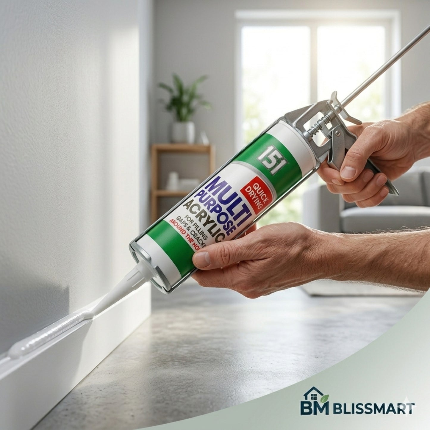 Multi-Purpose Acrylic Sealant 280ml | Paintable Gap Filler Caulk