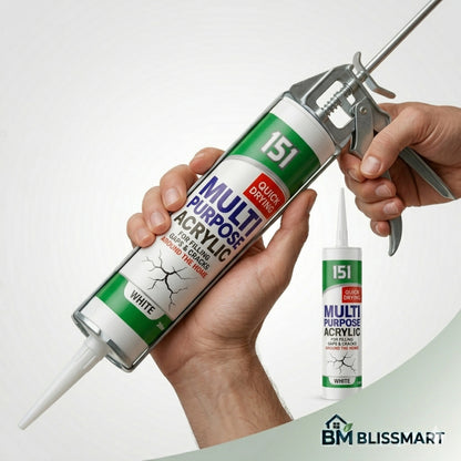 Multi-Purpose Acrylic Sealant 280ml | Paintable Gap Filler Caulk