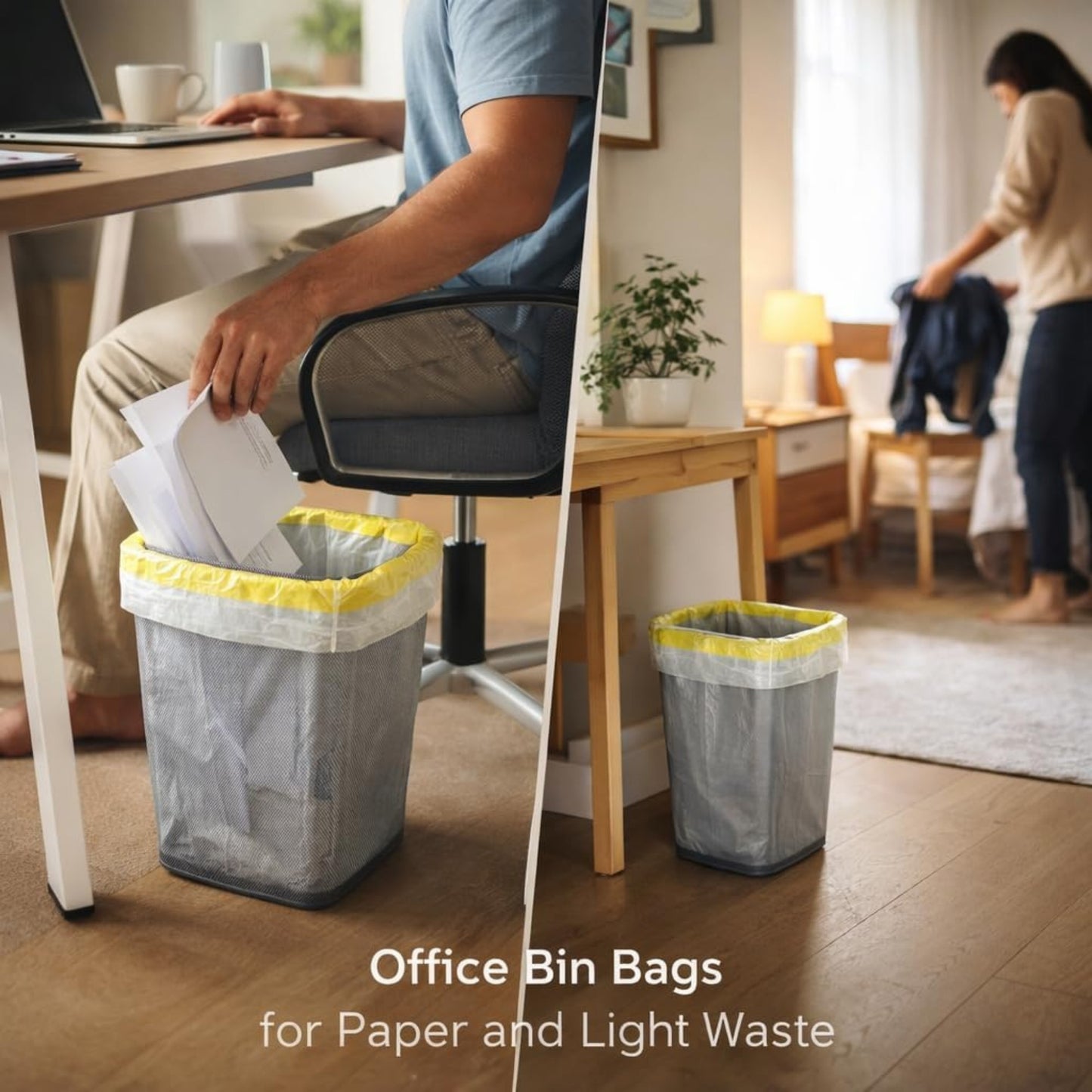 Pedal Bin Liners | Drawstring Bin Bags Multipack