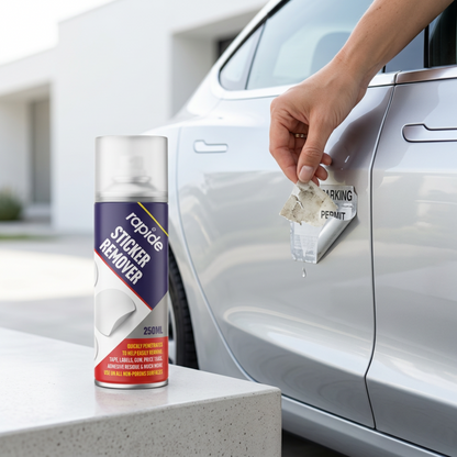 Rapide Sticker Remover 250ml | Citrus Adhesive, Label & Gum Remover Spray