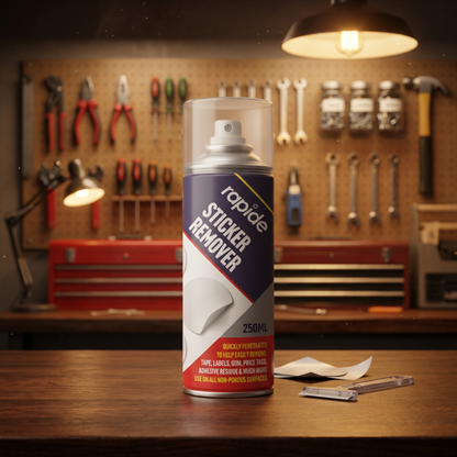 Rapide Sticker Remover 250ml | Citrus Adhesive, Label & Gum Remover Spray