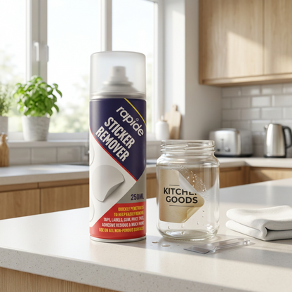 Rapide Sticker Remover 250ml | Citrus Adhesive, Label & Gum Remover Spray