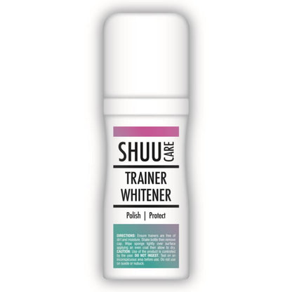 SHUU Trainer Whitener | White Shoe Cleaner & Restorer with Sponge Applicator