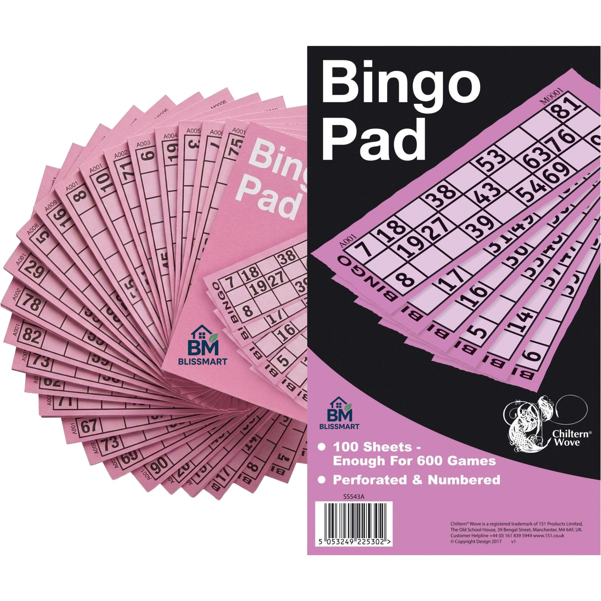 Bingo Ticket Pad
