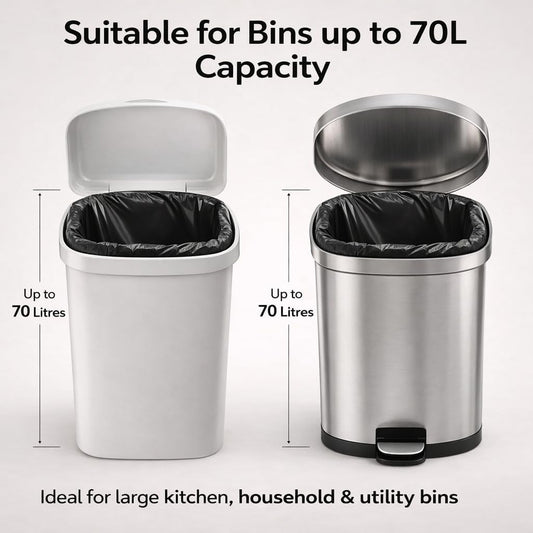 70L Black Bags