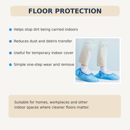Disposable Shoe Covers | Non-Slip Waterproof Overshoes 24 per pack